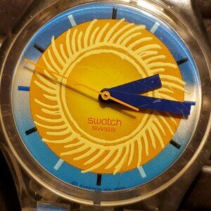 Swatch Watch Limited Edition Athens 2004 Olympic {AG 2003] UNTESTED
